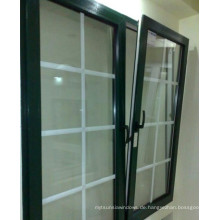 Gute Qualität Aluminium Tilt and Turn Fenster mit Doule Glas